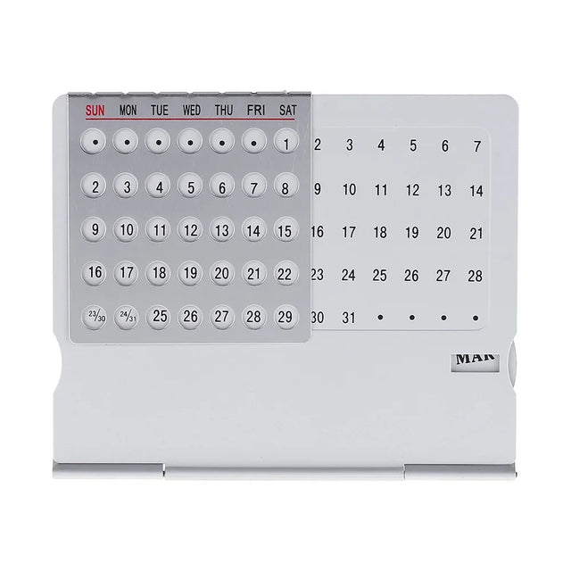 Premium 100-Year Perpetual Desk Calendar for Home & Office
