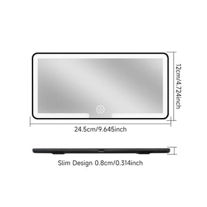 LED Car Makeup Mirror