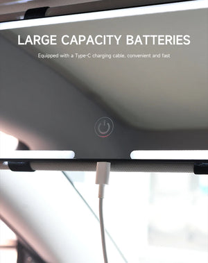 LED Car Makeup Mirror