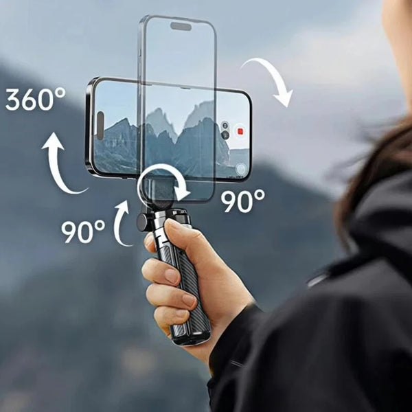 4-in-1 Magnetic Selfie Stick Tripod with Bluetooth Remote