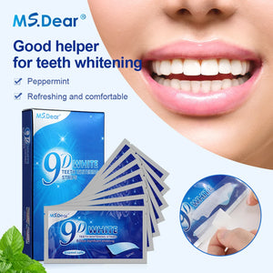 9D Teeth Cleaning Strips – Oral Care Whitening Strips for Daily Use