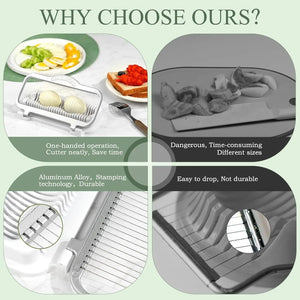 Multi-Purpose Food Slicer for Eggs, Fruits & Vegetables