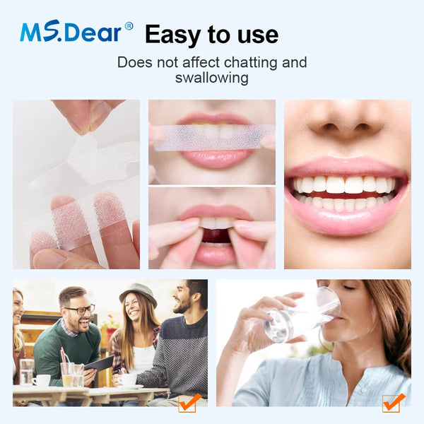 9D Teeth Cleaning Strips – Oral Care Whitening Strips for Daily Use