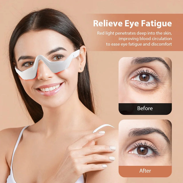 LED Under-Eye Massage & Care Glasses