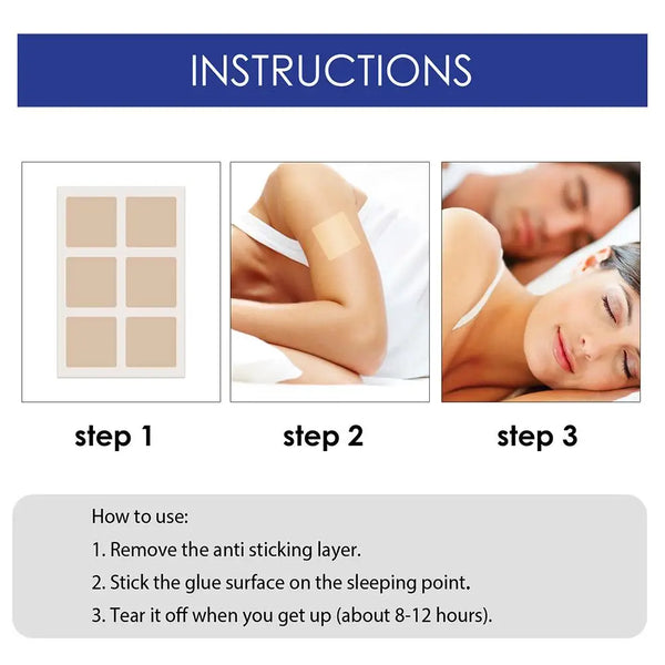 Sleep Aid Relaxing Patches – Overnight Wellness Support