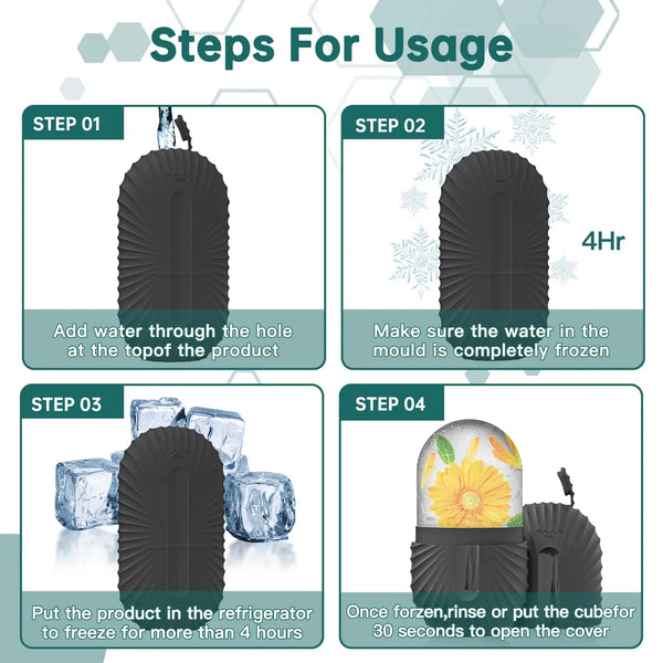 🧊 Ice Massager Face Roller