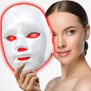 7-Color LED Light Therapy Face Mask