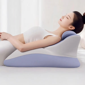 Memory Foam Wedge Pillow – Ergonomic Sleep Support & Elevated Comfort Cushion