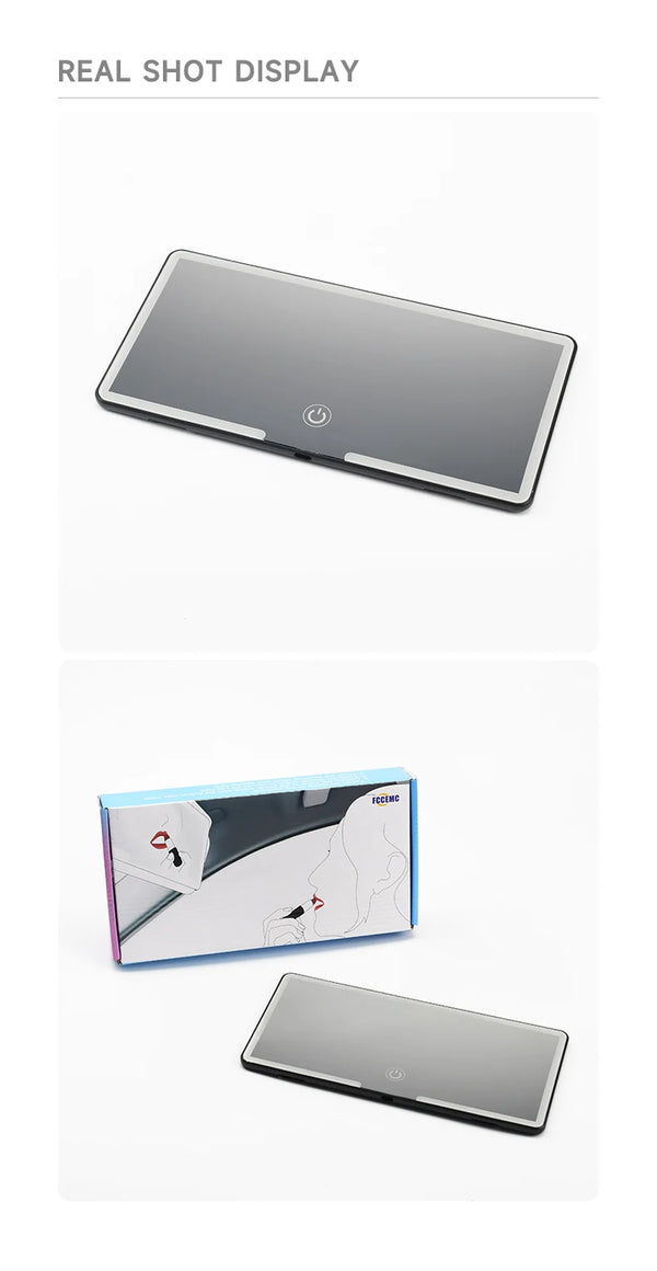LED Car Makeup Mirror