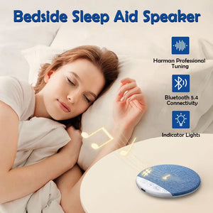 Mini White Noise Bluetooth Speaker – Portable Sleep Sound Machine with Timer