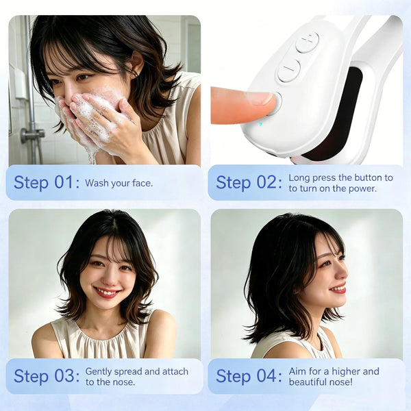 DROPVION EMS Silicone Nose Beauty Device
