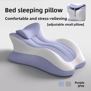 Memory Foam Wedge Pillow – Ergonomic Sleep Support & Elevated Comfort Cushion