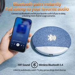 Mini White Noise Bluetooth Speaker – Portable Sleep Sound Machine with Timer