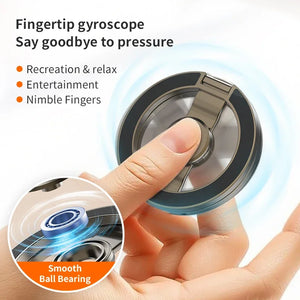 MagSafe Magnetic Phone Stand & Finger Grip – Foldable 360° Holder