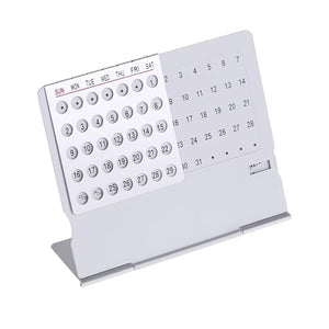 Premium 100-Year Perpetual Desk Calendar for Home & Office