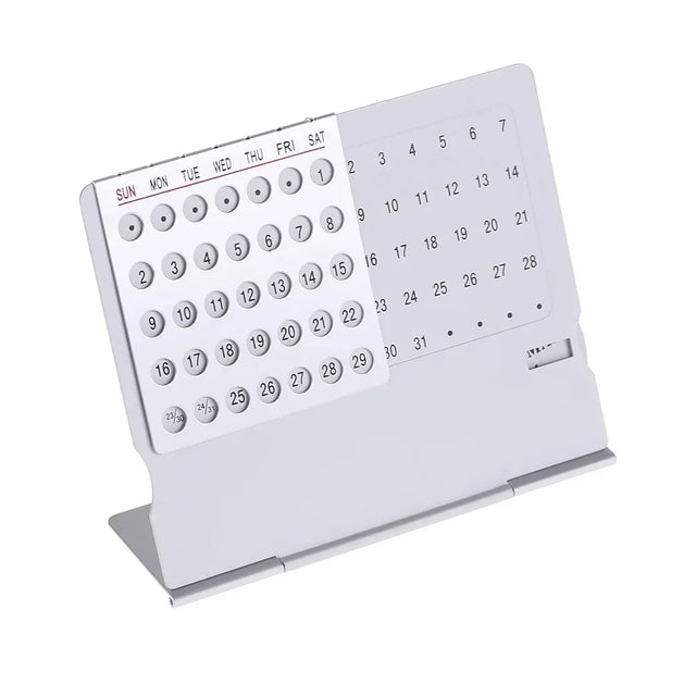 Premium 100-Year Perpetual Desk Calendar for Home & Office