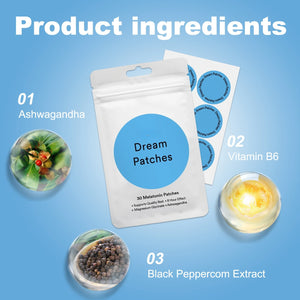 Melatonin Dream Patches – Nighttime Wellness Support