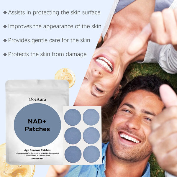 NAD+ Wellness Patches for Daily Lifestyle Support