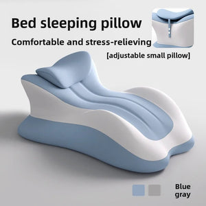 Memory Foam Wedge Pillow – Ergonomic Sleep Support & Elevated Comfort Cushion
