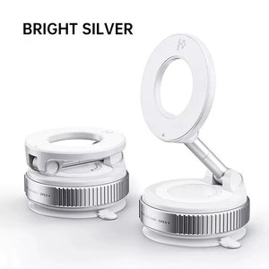 360° Magnetic Phone Holder Stand – Foldable Suction Mount