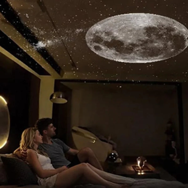 Mini Galaxy Star Projector – LED Night Light for Bedroom & Ambient Decor
