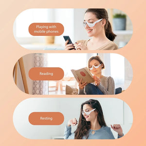 LED Under-Eye Massage & Care Glasses